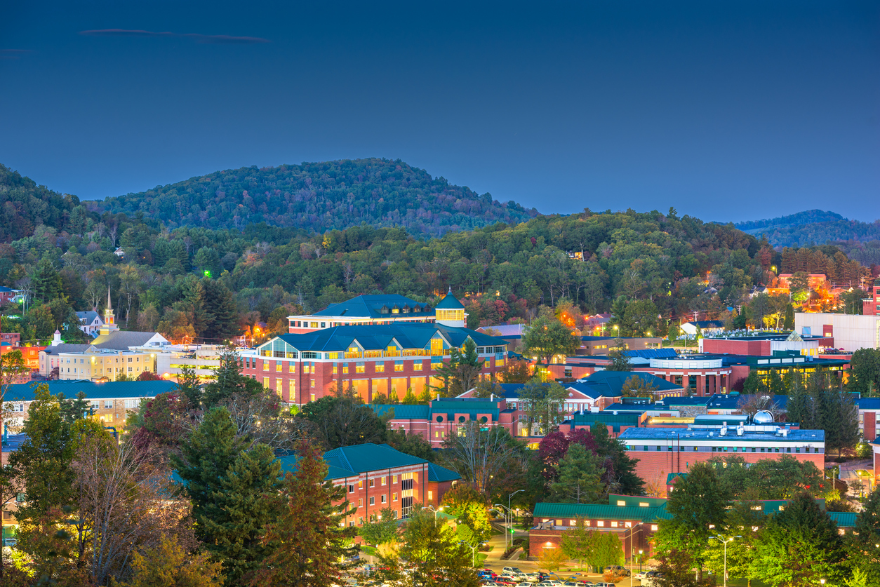 Panoramic Image of Boone, NC